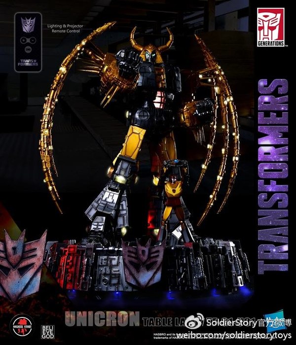 Transformers Generation 1 Unicron Table Lamp From Soldier Story Toys  (18 of 22)